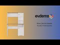 EVDEMO Meta Çalışma Masası Kurulum Animasyonu