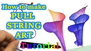 Pull String Art Tutorial Fun For Any Age! - Youtube