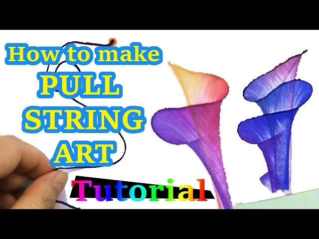 Pull String Art Tutorial Fun For Any Age! - Youtube