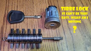 Tibbe Lock Pick/Decode - 🤷‍♂️ Surely it's Not This Easy!