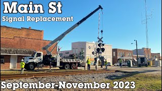 Benson Loses its Crown - Main Street Grade Crossing Replacement Railroad Crossing Replacement Hilliard Florida