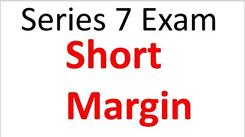 Series 7 Exam Prep - Short Margin Account.  Initial Set Up CR-SMV=EQ and Mark to Market.