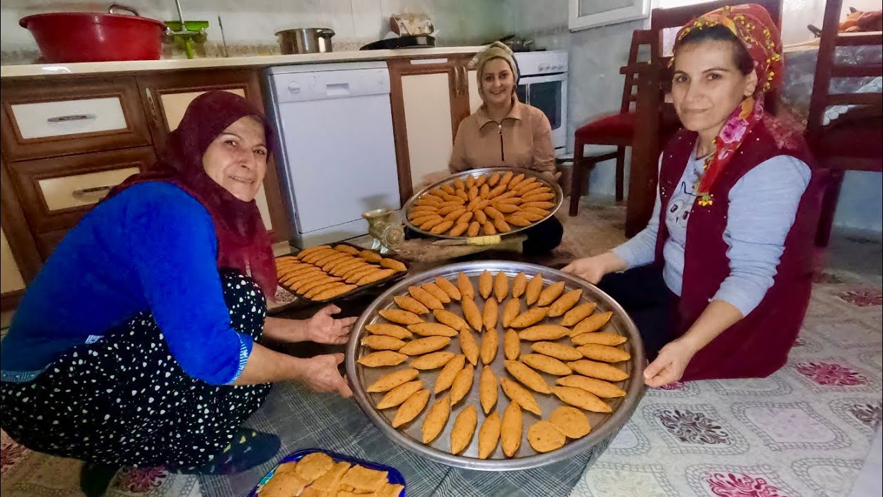 ABLAMIN EVİNDE AKŞAM YEMEĞİ ???? LEZZETLİ İÇLİ KÖFTE TARİFİ