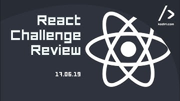 React Coding Challenge Review