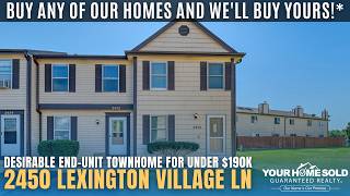 2450 Lexington Village Ln, Colorado Springs, CO 80916 | Desirable End-unit Townhome for Under $190K