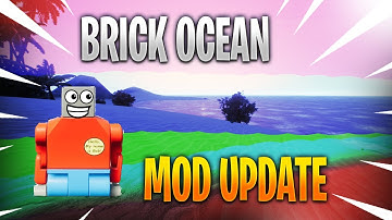 SET SAIL ON BRICK OCEAN WATER MAP!! NEW Brick Rigs Mods! Lego Mod Update Gameplay & Download Links!!