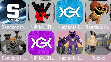 Nextbots In Playground Mod Zoonomaly,Sandbox In Space,Nip Multipayer,POU BARRY