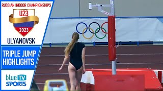 Triple Jump • U23 Russian Indoor Championships ᴴᴰ