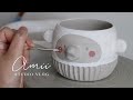 Studio Vlog |  How I glaze my pots? Let's glaze together! | Silent Vlog