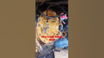 cat gredar 120k2 new craun change