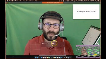 Getting fancy with iPad + Whiteboard + Webex + Quicktime