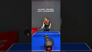Get ready for heavy underspin #tabletennis #pingpong #pongbot