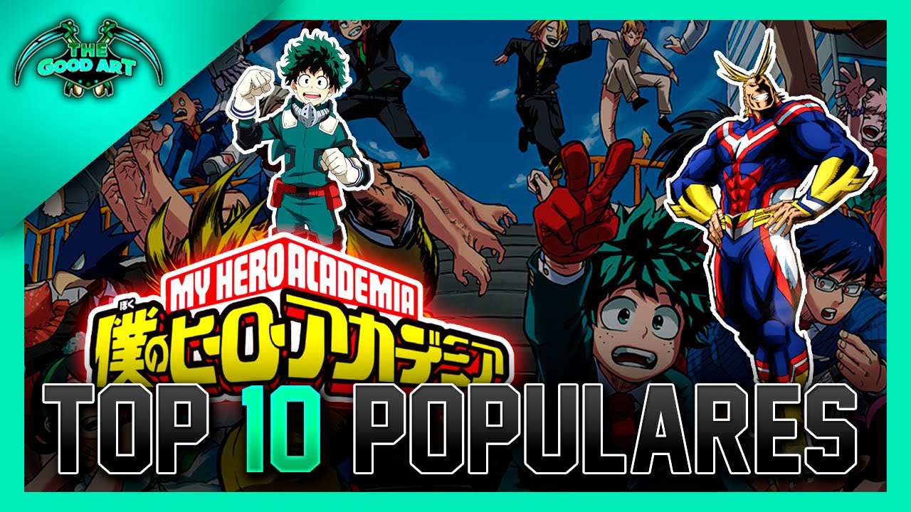 My Hero Academia TOP 10 Pro HEROES YouTube