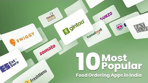 10 Most Popular Food Ordering Apps in India
