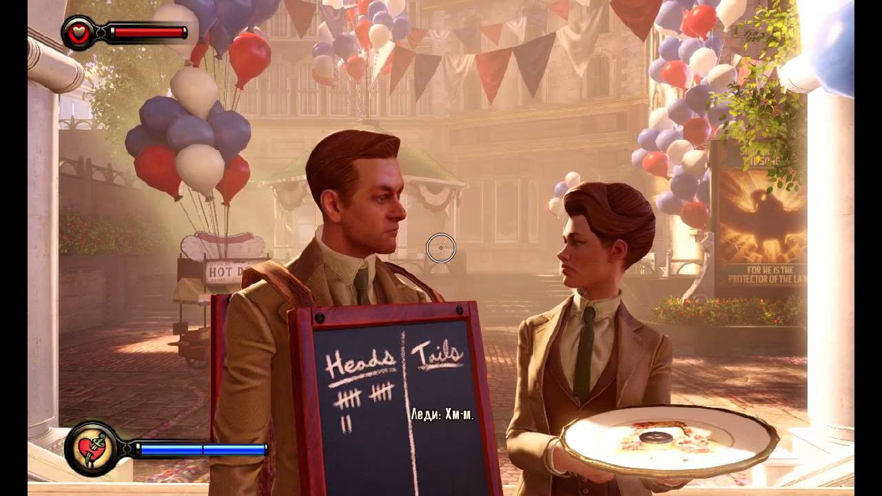 BioShock Infinite Lutece Head or Tail YouTube