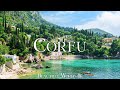 Corfu Greece 4K Relaxation Film   Calming Piano Music   Natural Landscape