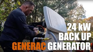 Generac 7209  24/ 21 AirCooled Standby Generator Part 1 (of 2) | Osterville, Cape Cod