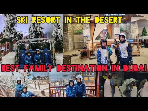 SKI Dubai | mall of the emirates 2023 | Ski Dubai full day Tour | Snow ❄️ | Penguin🐧 | SKI #skidubai