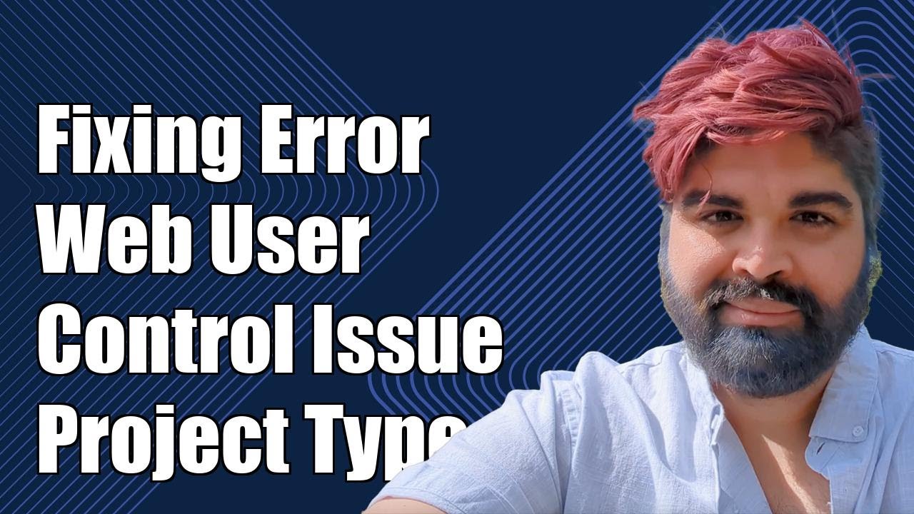 Fixing 'Project Type Does Not Allow Adding New Web User Control' Error ...