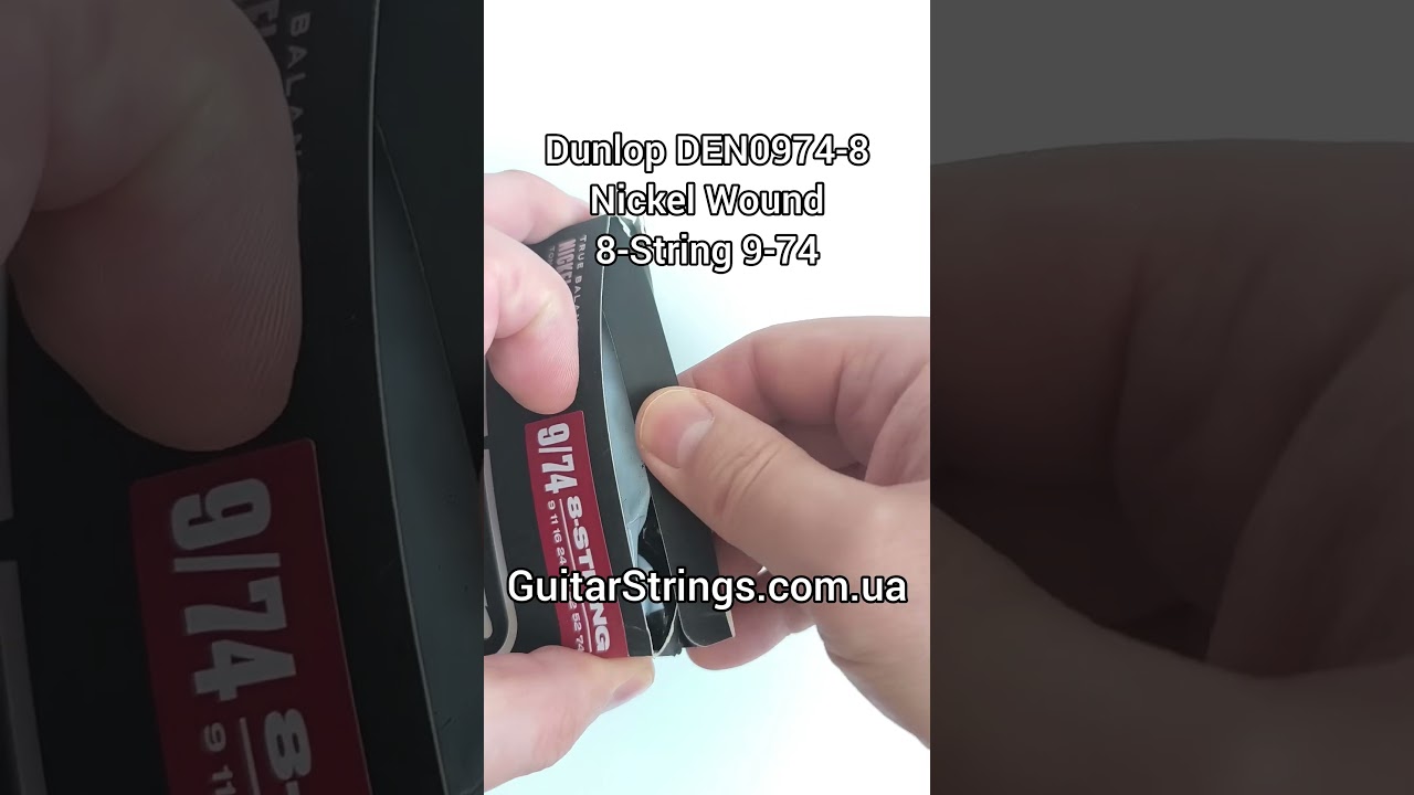 Dunlop DEN0974-8 Nickel Wound 8-String 9-74 