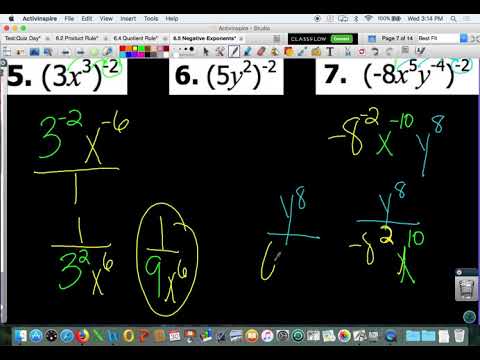 examples of negative exponent rule examples of negative exponent rule
