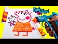 Peppa Pig Play-Doh DohVinci Art Studio Design Peppa Pig with Play Doh Vinci Dibujar con Plastilina