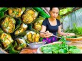 Amazing Cambodian VILLAGE FOOD 🇰🇭 Khmer AMOK + Coca-Cola Chicken with @ThydaCookingTV