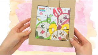 Making PUZZLE with Yummy Yummy / 퍼즐  만들기  (DIY/종이접기/ 무료 도안) screenshot 3