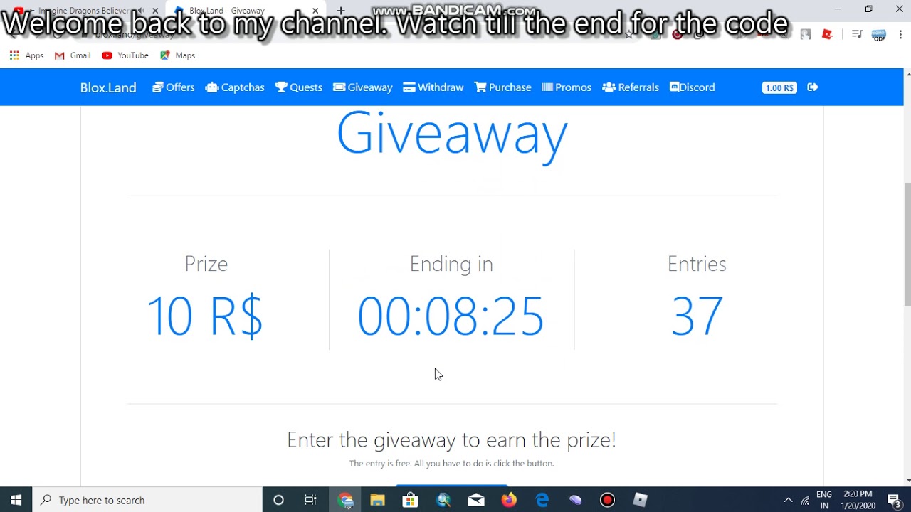 New working code for blox.land YouTube