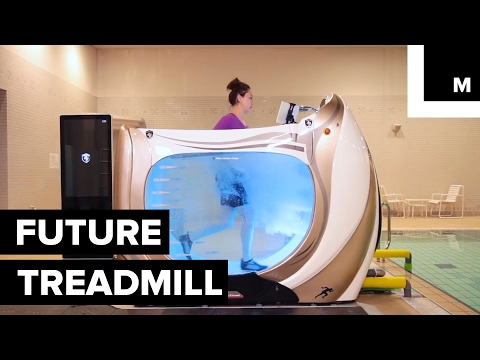 Underwater treadmill