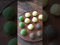MATCHA & HOJICHA SWEET POTATO TWISTED BALLS | #shorts | RECIPE | Takoshiho Cooks Japan