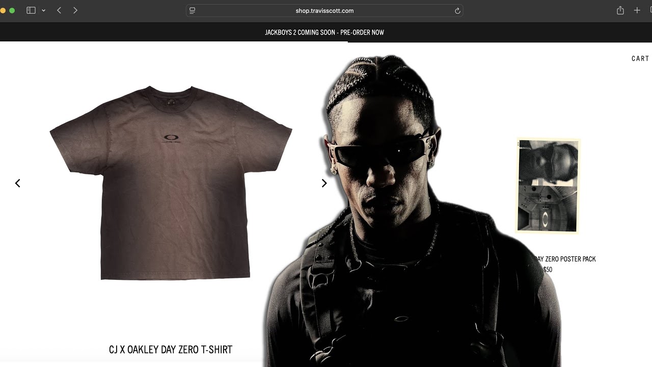 Travis Scott's Historic Oakley Collab - YouTube