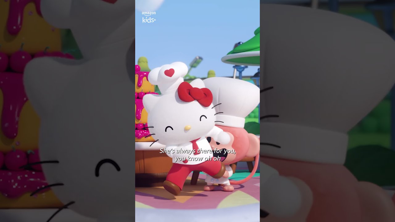 Introducing: Hello Kitty Super Style! A new series available on Amazon Kids+ #shorts #hellokitty