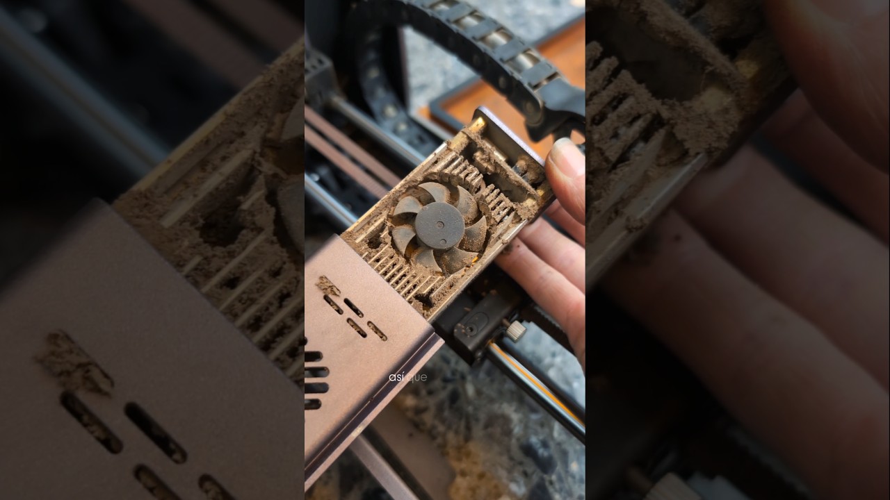 Limpiando el láser de mi 