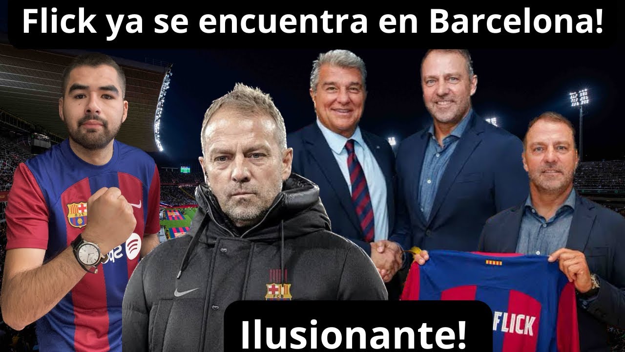 🚨Hansi Flick ya se pone manos a la obra con el Barça! Muy buena noticia ...