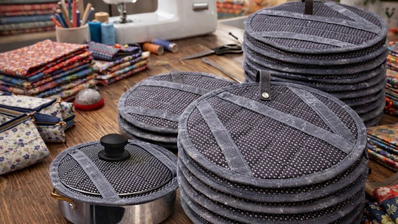 These Cute Plate Mats & Pot Covers Changed MyKitchen