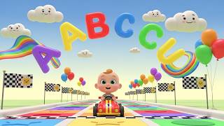 Wroom Wroom Car ABC Fun 🚗🔤✨ | Alphabet Song for Kids | Fun Preschool Learning Video