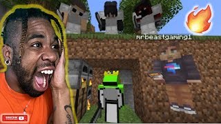 THIS WAS JUST INSANE! Minecraft Speedrunner VS $1,000,000 MrBeast Challenge - REACTION!