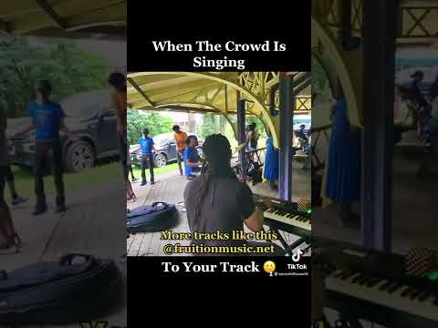 When The Crowd Is Singing To Your Track