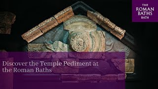 Discover The Temple Pediment At The Roman Baths