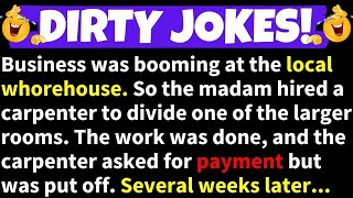 🤣DIRTY JOKES! - Business was booming at the local 'SHOP'...