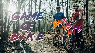 Game of B.I.K.E Godziek's Brothers MTB VS BMX