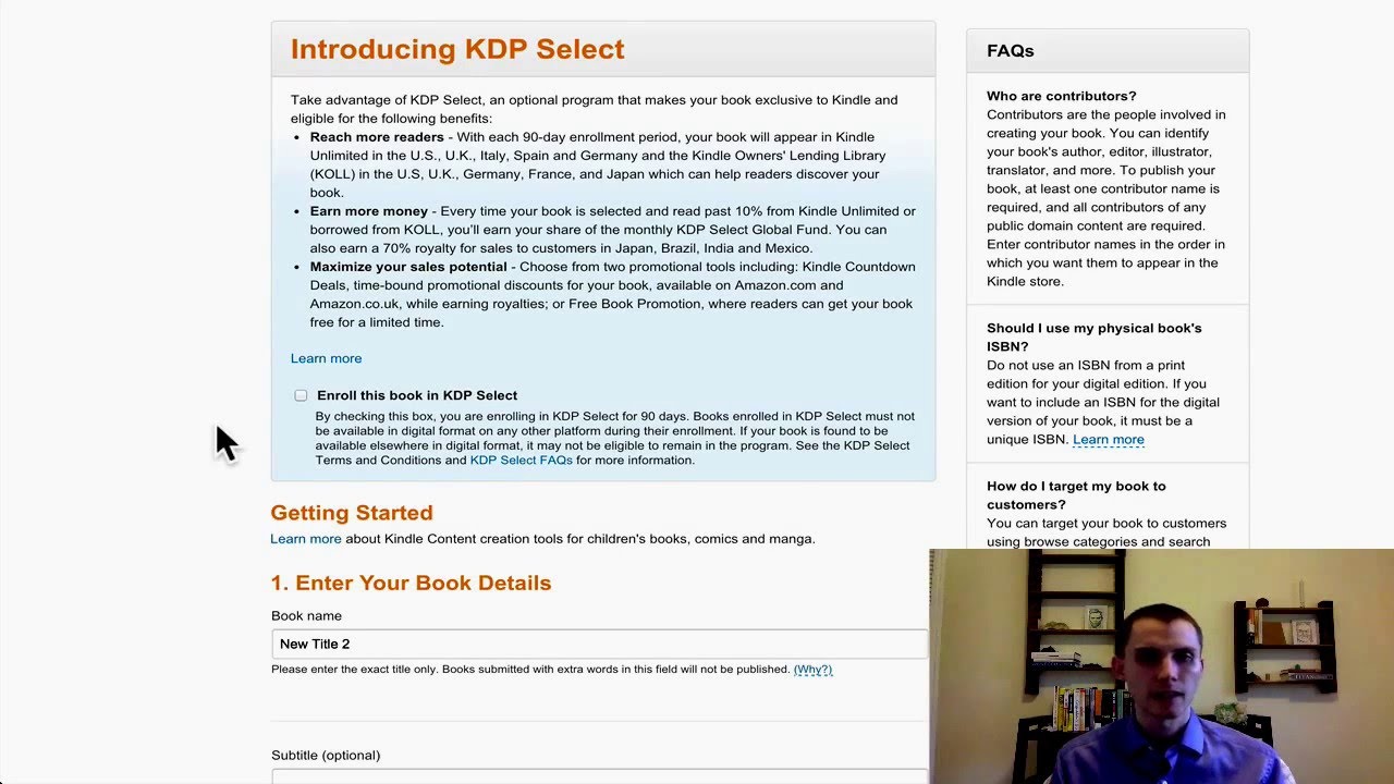 Ebook Publishing School How to Publish a Book on Amazon Kindle - Ebook Publishing School 2.0 Video 2 - (2016 Update)