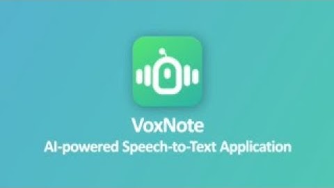 VoxNote - Transcribe Voice & Audio into Text with Keywords & Speaker-specific AI Summary