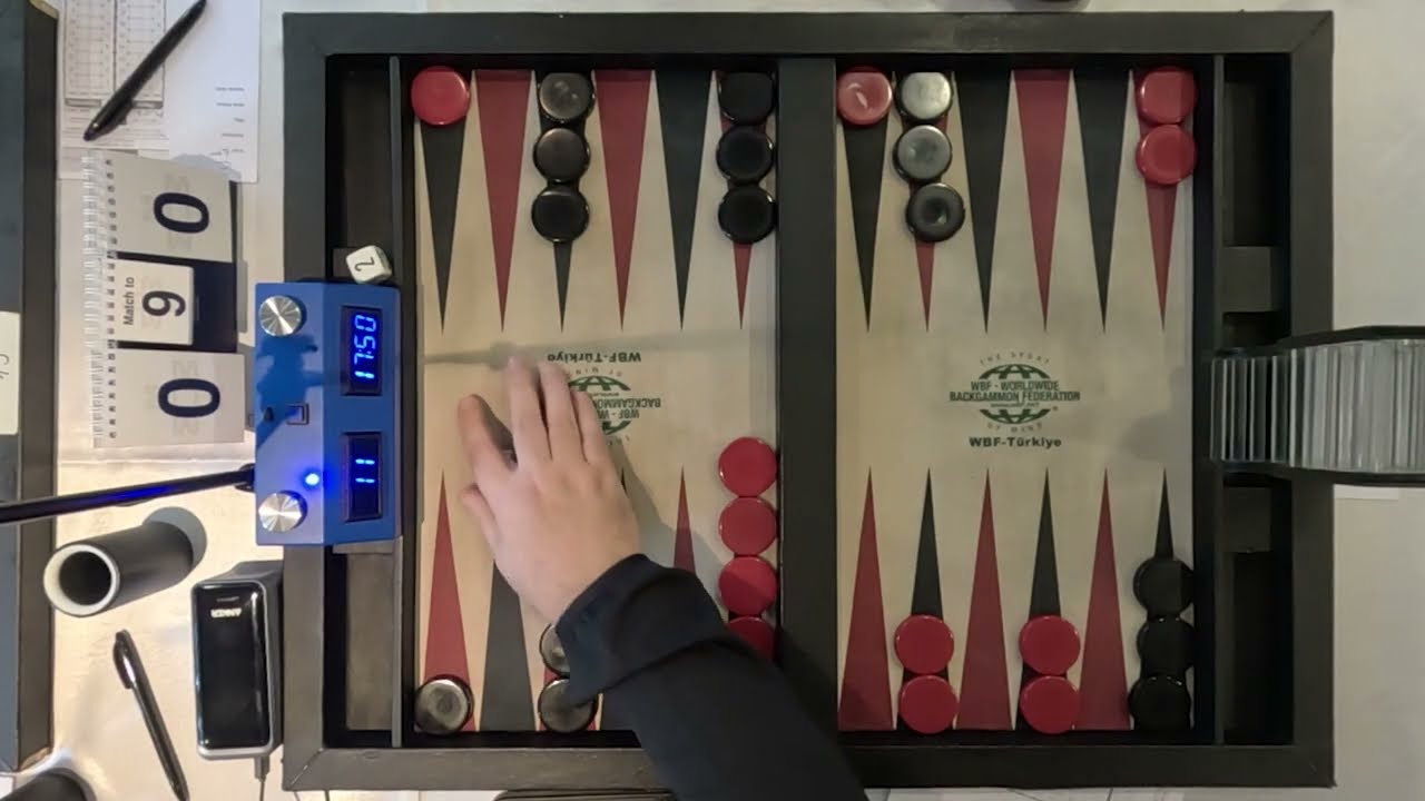 WBF-Turkiye Ankara 19th - Round 2 - İbrahim Karaca (Red) - Metin Üredi (Black)