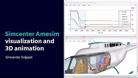 Simcenter Snippet – Simcenter Amesim visualization and 3D animation #HowToSimcenterSystems