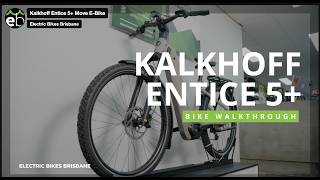 Kalkhoff Entice 5 Move Wave Ebike Review Bosch Cx Smart System 800Wh Premium Touring Ebike