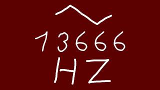 13666 hz triangle