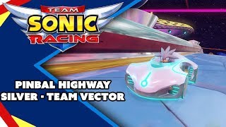 Pinball Highway - Silver - Team Sonic Racing Ps4