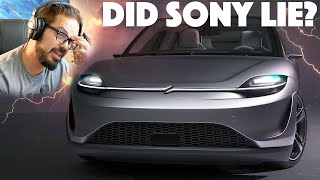 BIG NEWS about electric car Sony Vision-S Concept